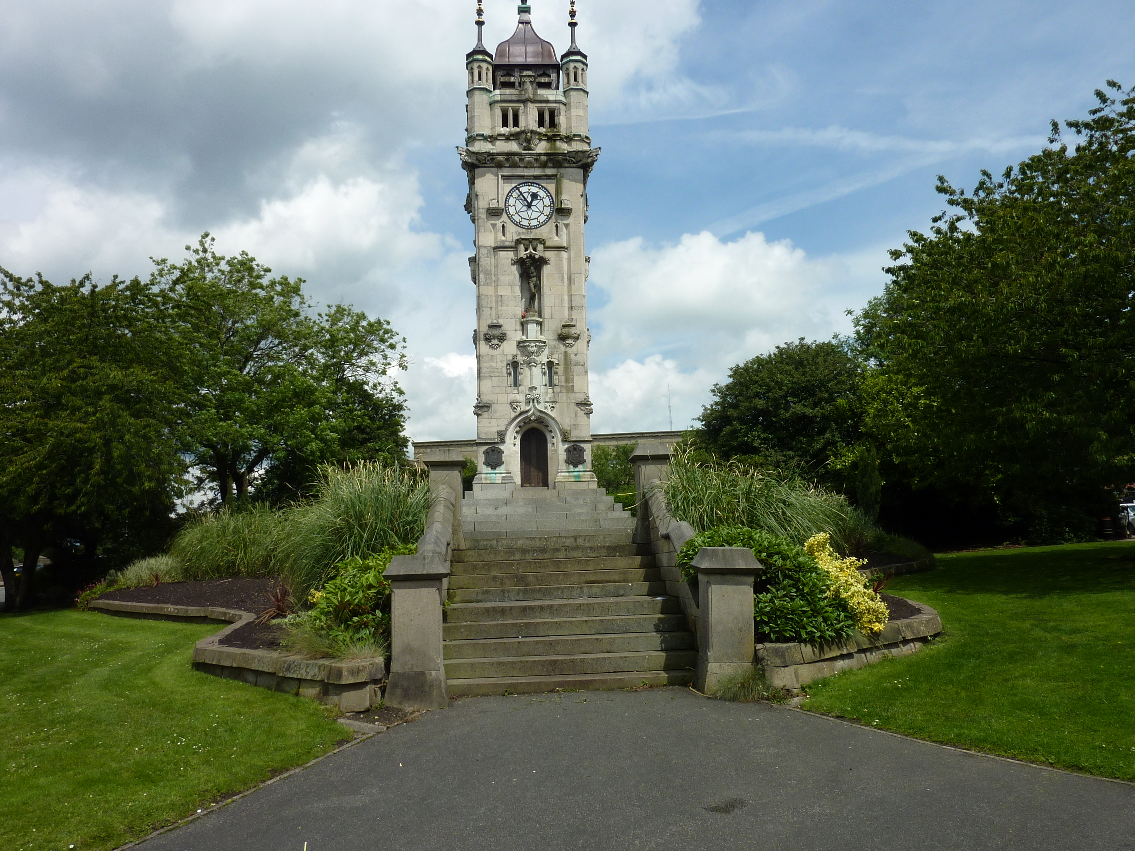 Clock Tower in Whitehead Garden 3