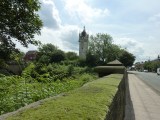 Clock Tower in Whitehead Garden